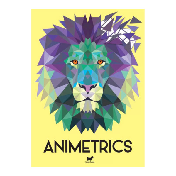 Animetrics - A Geometric Sticker by Number Challenge Activity Book