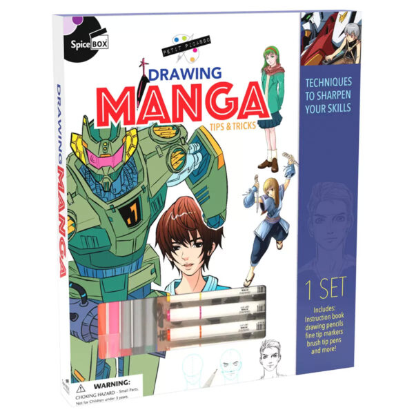 Drawing Manga For Young Artists: Full Guide and Art Kit