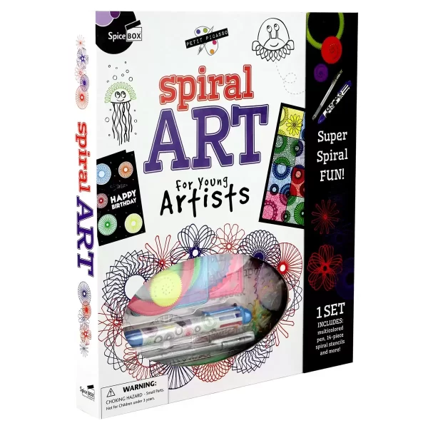 Spiral Art For Young Artists: Full Guide and Art Kit