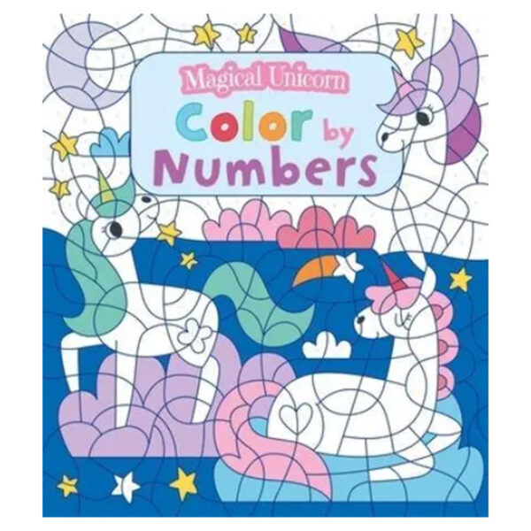 Magical Unicorn: Colour by Numbers Activity Book For Children