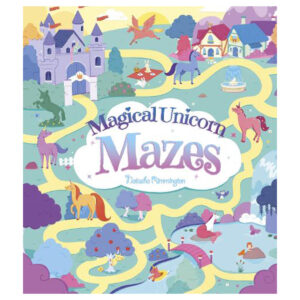 Magical Unicorn Mazes Activity Book For Children