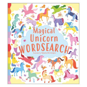 Magical Unicorn Word Search Activity Book For Children